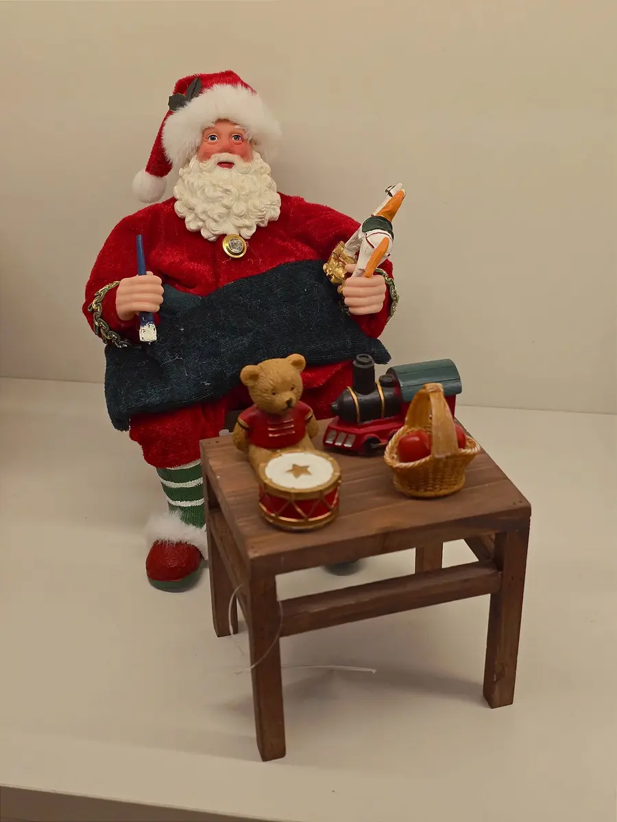 Papai Noel Colecionável Artista 20 cm